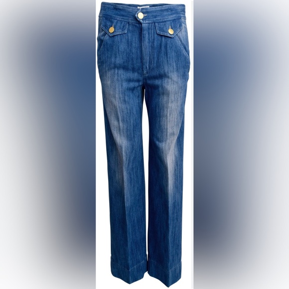 Isabel Marant Jeans Isabel Marant Highrise Wide Leg Trouser